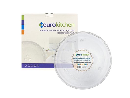 Тарелка для СВЧ AKSEL/EURO EUR N-08 GP-255-SAM